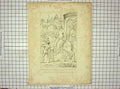 Original Old Antique Print Departure Catherine Daughter King Charles Wedding