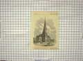 Original Old Antique Print 1865 Church St. Stephen Carlisle Architecture Coutts