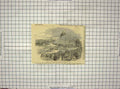Original Old Antique Print 1852 Carmarthen Railway Station South Wales Train