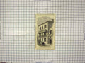 Original Old Antique Print Royal Naval Club Portsmouth England Architecture