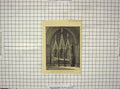 Original Old Antique Print Memorial Bishop Lonsdale Lichfield Cathedral England