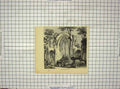 Original Old Antique Print View Ruins Netley Abbey Architecture