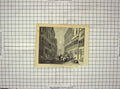 Old Antique Print Watergate Street View Rows Chester England Architecture