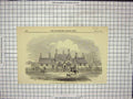 Original Old Antique Print Her Majesty'S Schools Windsor Great Park