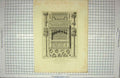 Old Antique Print 1823 Wells Cathedral Monument Dean Wells Britton Keux 19th