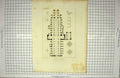Original Old Antique Print 1825 Exeter Cathedral Plan Monuments Roffe Wyatt