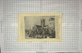 Original Old Antique Print Architecture 1835 Worcester Cathedral City England