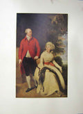 Original Old Antique Print Thomas Lawrence C.1800 John Julius Angerstein 19th