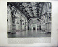 Original Old Antique Print Henry Palace Fontainebleau France Albert Memorial