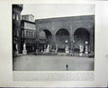 Old Antique Print Loggia Florence Italy Maximilian Platz Vienna Street