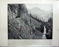 Old Antique Print Canon De Las Animas Colorado Alcazar Augustine Florida
