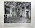 Original Old Antique Print Saturn Pitti Palace Florence Italy Appian Way Rome
