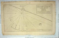 Original Old Antique Print Port Acapulca Mexico Scale Leagues Sea Centurion