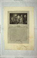 Old Antique Print 1804 Scene Flight King James Escaping Engraving Parker 19th