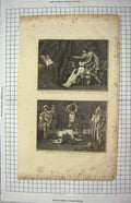 Old Antique Print 1813 Scene King Charles Beheaded Whitehall Thomas Kelly 19th