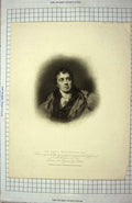 Original Old Antique Print Sir James Macintosh M.P. T Lawrence
