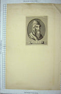 Original Old Antique Print Guillaume Le Conquerant William French