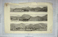 Original Old Antique Print The Dardenelles European Countries