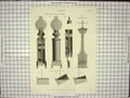 Original Old Antique Print Lamps W Lowry Hydro Pneymatic Lamp