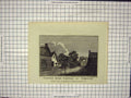 Original Old Antique Print Castle Acre Castle In Norfolk