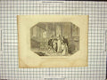 Original Old Antique Print Bishop Bayeux Arrested Siers