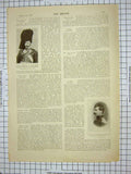 Old Antique Print Major Berkeley Highlanders Paardeberg Dallas Santley