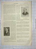 Original Old Antique Print Whitworth Mitton Helmore Fanchon Thompson Bohemia