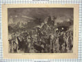 Original Old Antique Print Verglas Paris France Rivoli Street Scene Fine Art