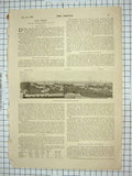 Original Old Antique Print 1901 Kalgoorlie GField Mining India Ivanhoe 20th
