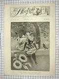 Original Old Antique Print 1903 Summer Theatre Music Costumes Leonard Linsdell