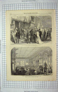 Original Old Antique Print 1867 Cossacks Costumes Russia Paris Bertram Roberts