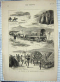 Old Antique Print 1877 Transvaal War Kaffraria Dutch Boer Kaffirs Natives 19th