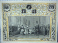 Old Antique Print 1887 Queen King Louis Philippe Windsor Castle Belgium 19th