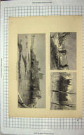 Antique Print Ref.934 1872 River Thames Floods Windsor Eton Brague Railway