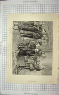 Old Antique Print 1894 Queen Lord Russell Killowen Knight Cross Osborne 19th