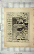 Old Antique Print 1898 Mansion House Children Fancy Dress Baden-Powell 19th