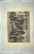 Old Antique Print 1896 Royal Horse Artillery War Uniforms Shell Jackets 19th