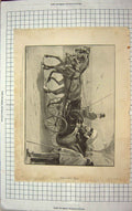 Old Antique Print 1898 Gladstone Cannes Croisette Solar Eclipse Lockyer 19th