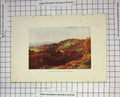 Original Old Antique Print Colour St. Catherine'S Chapel Guildford England