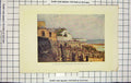 Original Old Antique Print Colour Broadstairs Pier England