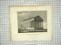 Original Old Antique Print Capitol Virginia Richmond Archer Goodacre