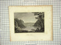 Original Old Antique Print Harper'S Ferry River Shenandoah Potomac