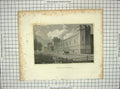 Original Old Antique Print Penitentiary Philadelphia Archer Burton