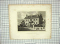 Original Old Antique Print Hancock House Boston Illman Davis