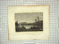 Original Old Antique Print View Lake George New Yor America Chapin