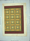 Original Old Antique Print Ref.924 Colour Pattern Minton Leighton Brothers