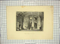 Original Old Antique Print Chateau Chambord Blois Architecture Tingle Allom