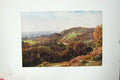 Original Old Vintage Print Colour C1920 St. Catherine'S Chapel Guildford 20th