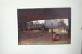 Original Old Vintage Print Colour C1920 View Thames Embankment England 20th