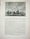 Original Old Antique Print 1774 Beaumont Palace Oxford England Sparrow 18th